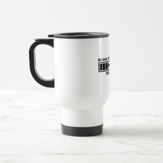 Black Teacher Magic Loading Gelieve te wachten op Reisbeker (Links)