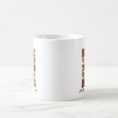 Black Teacher Magic Personalized Mug (Centre)