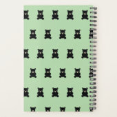 Black Teddy Bear Planner (Achterkant)