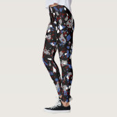 Black Terrazzo Leggings (Links)