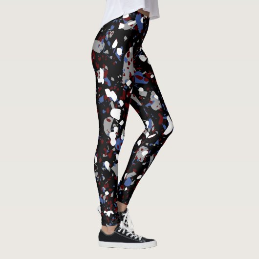 Black Terrazzo Leggings (Rechts)