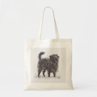 Black Terrier Canvas tas