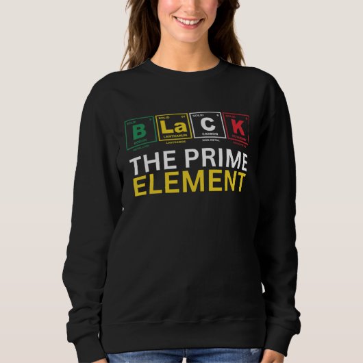 Black The Prime Element, Black History Month, Peri Trui (Voorkant)