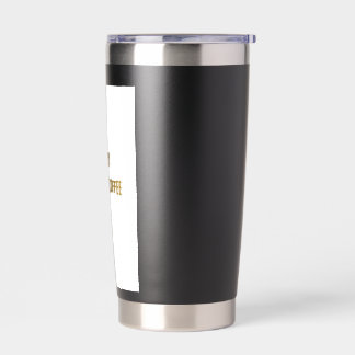 Black thermal tumbler  geïsoleerde drinkbeker