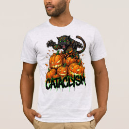 Black Tiger Jack-o-Lantern Cataclysm T-shirt
