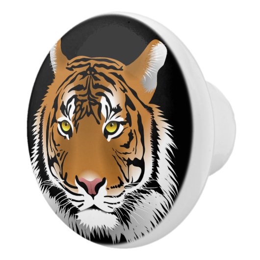 Black Tiger Knob Keramische Knop (Rechts)