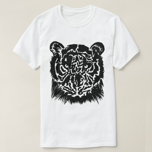 Black Tiger T-Shirt (Design devant)