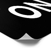 Black Time to Dragne Champagne Holiday Poster (Coin)