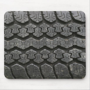 Black Tire Tread Photography Mousepad Muismat