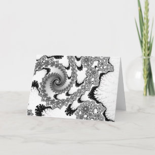 Black Tongues Greetings Card Kaart