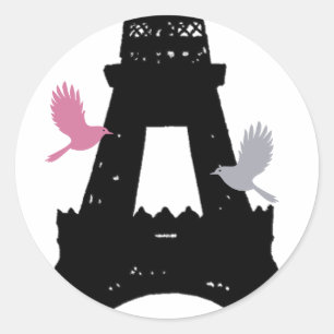 Black Tortelduifjes Sticker