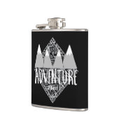 Black Travel Adventure Junkie Camping Heupfles (Links)