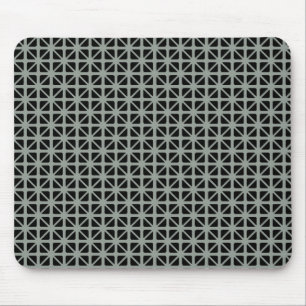 Black Triangles Pattern Muismat