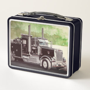 Black Truck Lunchbox