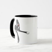 Black Tux Greyhound Mok (Voorkant links)