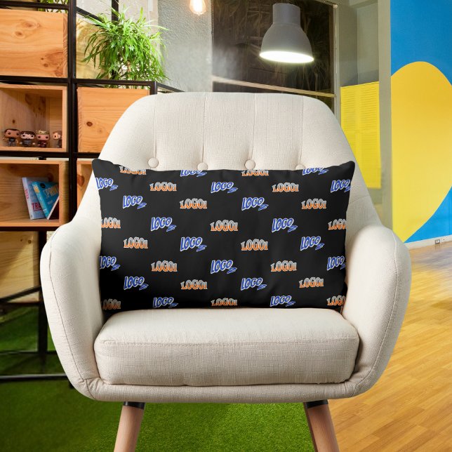 Black Two logo Bedrijfspromotie Kussen (Creator heeft geüpload)