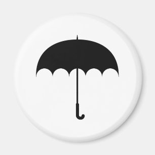 Black Umbrella Magneet