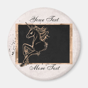 Black Unicorn Magnet Magneet