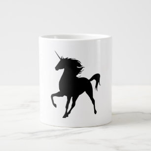 Black Unicorn Silhouette Mok
