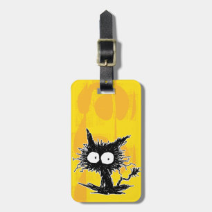 Black Unkempt Kitten GabiGabi Bagagelabel