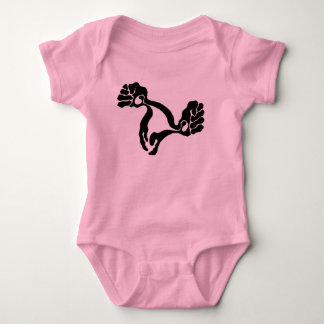 Black Uterus Baby Romper