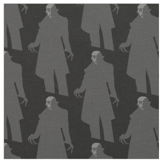 Black Vampire Nosferatu Spooky Black Stof