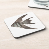 Black Veil Tail Angelfish set van 6 Onderzetters (Linkerzijde)