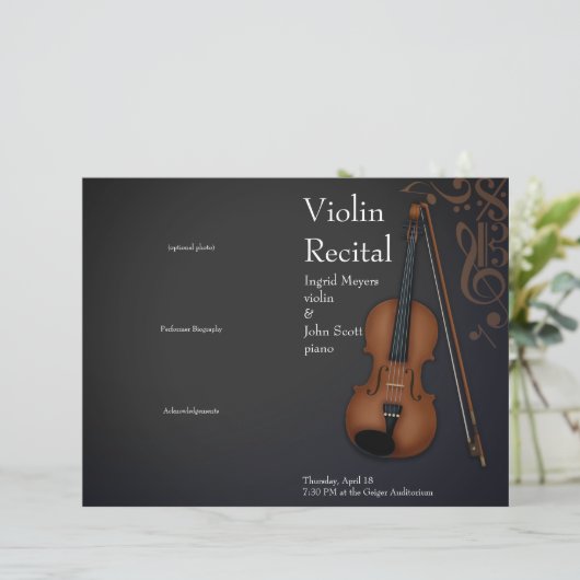 Black Violin Viola vouwde het programma van het co (Staand voorkant)