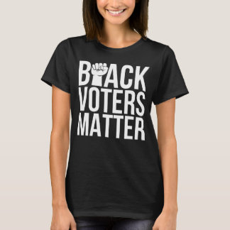 Black Voters Matter Shirt, zwart Shirt
