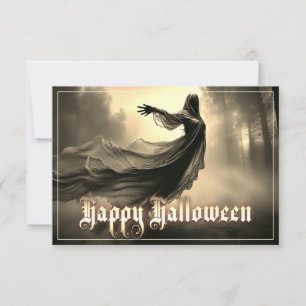 Black Vrouw Ghost in Hellscape - Halloween
