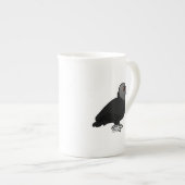 Black Vulture Bone China Mok (Voorkant rechts)