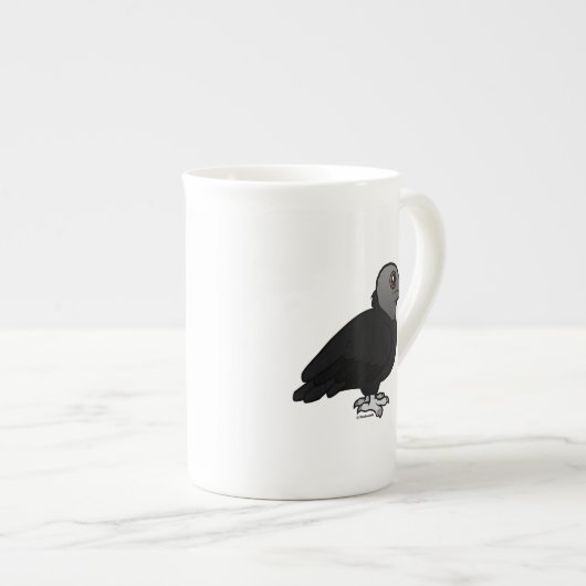 Black Vulture Bone China Mok (Voorkant rechts)