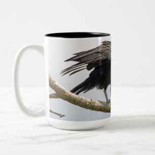 Black Vulture Large Mok