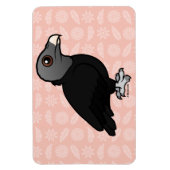 Black Vulture Magneet (Verticaal)