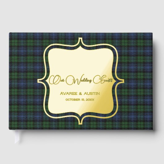 Black Watch Ancien Tartan écossais (Recto)