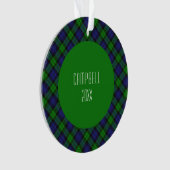 Black Watch Clan Tartan Scottish Plaid (devant)