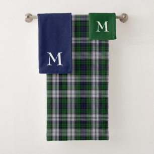 Black Watch Dress Monogramme