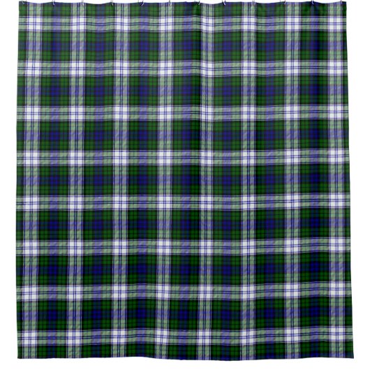 Black Watch Mode Tartan Douche rideau (Devant)