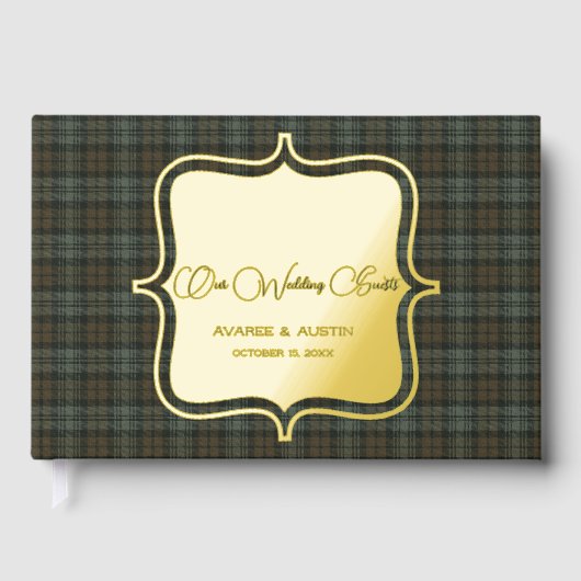 Black Watch Patiné Tartan écossais original (Recto)