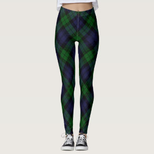 Black Watch Royal Tartan Pset  Leggings