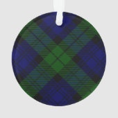 Black Watch Tartan bleu vert Plaid (dos)
