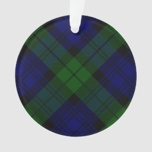 Black Watch Tartan bleu vert Plaid
