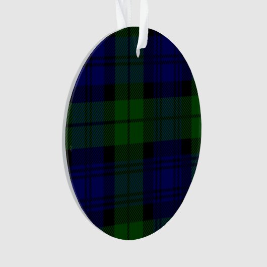 Black Watch Tartan bleu vert Plaid (devant)