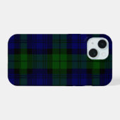Black Watch Tartan bleu vert Plaid (Verso Horizontal)