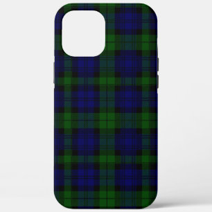 Black Watch Tartan Blue Green Pset iPhone 12 Pro Max Hoesje