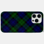 Black Watch Tartan Blue Green Pset Case-Mate iPhone Case (Achterkant (horizontaal))
