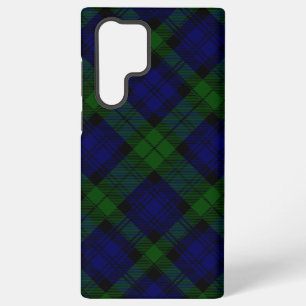 Black Watch Tartan Blue Green Pset Samsung Galaxy Hoesje