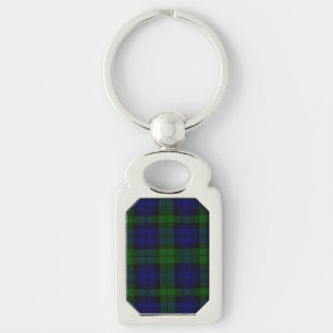 Black Watch Tartan Blue Green Pset Sleutelhanger