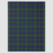 Black Watch Tartan Blue Green Pset Tissuepapier (Voorkant)