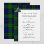 Black Watch Tartan Bond Kaart (Voorkant / Achterkant)